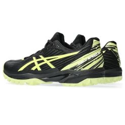 Asics Field Speed FF Mens Hockey Shoes Black/Glow Yellow 2023 -Sports - Hockey 1111a216 001 sb fl glb