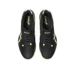 Asics Field Speed FF Mens Hockey Shoes Black/Glow Yellow 2023 -Sports - Hockey 1111a216 001 sb tp glb