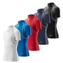 Skins Carbonyte Functional Baselayer Men Short Sleeve Top Black