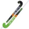 Grays 200i Ultrabow Micro Indoor Junior Wooden Hockey Stick Black/Green 2021