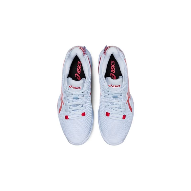 Asics Field Speed FF Hockey Shoes Soft Sky/Red Alert 2022 4 Asics Field Speed FF Hockey Shoes Soft Sky/Red Alert 2022 - Image 4