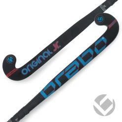 Brabo O'Geez Original Black/Blue/Red Junior Wooden Hockey Stick 2017