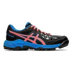 Asics Gel-Peake GS Junior Hockey Shoes 2020 Black/Directoire Blue