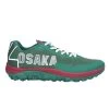 Osaka Kai Mk1 UNI Hockey Shoes - Green/Maroon 2023